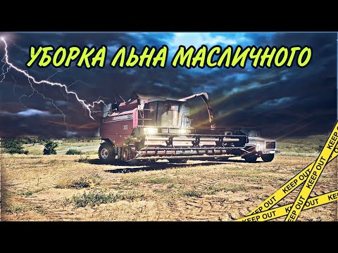 Видео: Шторм пришел и к нам 2024 г. Уборка Льна.