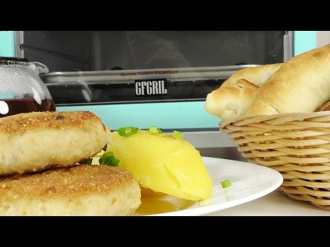 Видео: Обзор многофункциональной мини печи GFGRIL GFBB-9 Breakfast Bar. Приготовление обеда.