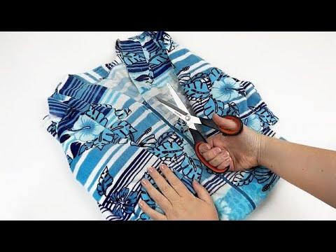 Видео: Разрезала СТАРЫЙ МАХРОВЫЙ ХАЛАТ И СДЕЛАЛА 3 НОВЫЕ стильные ВЕЩИ ДЛЯ ДОМА!