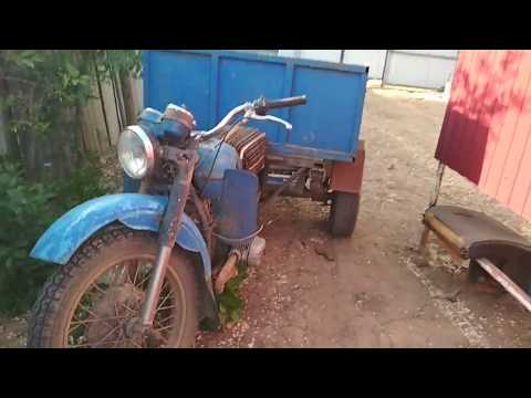 Видео: трицикл из урала самосвал