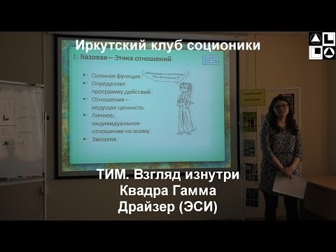 Видео: Лекция "ТИМ. Взгляд изнутри".   Драйзер (ЭСИ)