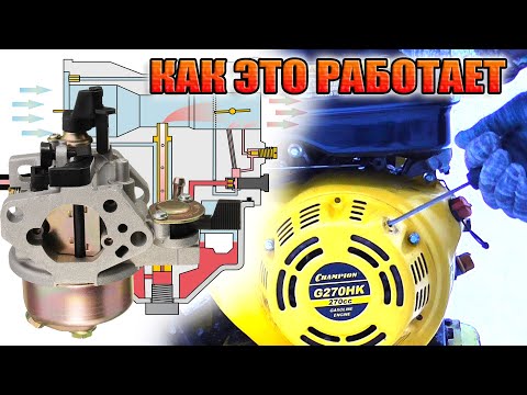 Видео: Карбюратор мотоблока, мотобуксировщика, генератора (устройство и принцип работы) #схема #diy
