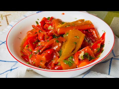 Видео: Быстрый и простой рецепт закуски из перца 🌶️🫑 