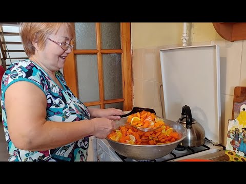 Видео: Цукаты из тыквы.  Галя не успевает делать !