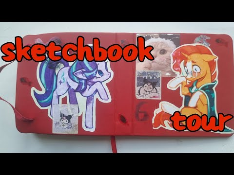 Видео: SKETCHBOOK TOUR (скетчи и гиперфикс по ван пису)