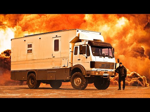 Видео: АВТОДОМ НА СУДНЫЙ ДЕНЬ! MERCEDES 4x4!