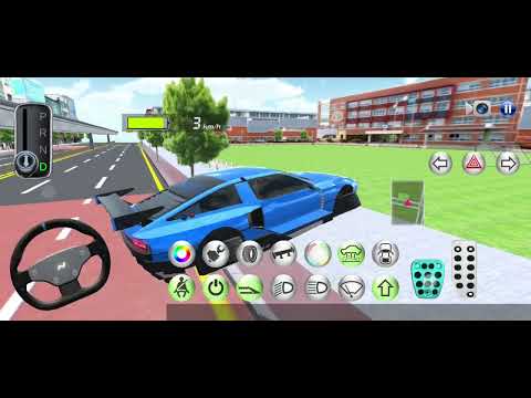 Видео: 3D Driving Class #2 Езжу по острову на новой машине