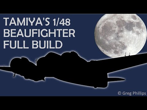 Видео: Beaufighter 1/48 от Tamiya (полная сборка)
