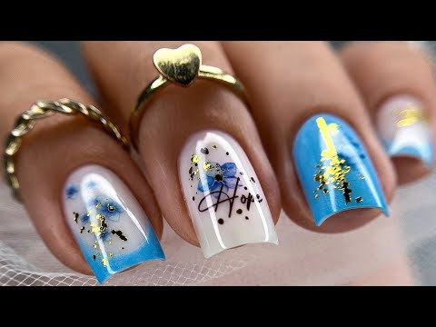Видео: ТОНКИЕ и ПРОЧНЫЕ! МОЛОЧНЫЙ Маникюр с ЗОЛОТОМ!