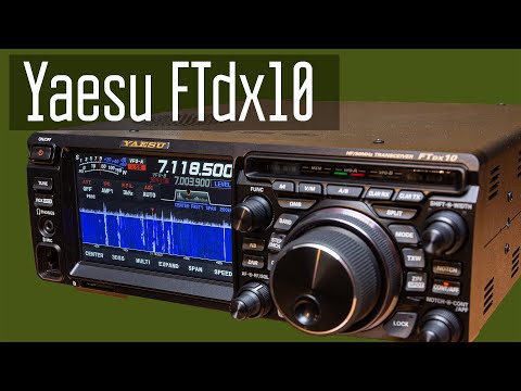 Видео: Yaesu FTDX10 КВ SDR трансивер. Обзор, работа, внутреннее устройство. Радиосвязь.