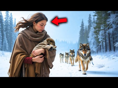 Видео: Она Спасла Раненого Волка Во Время Метель – Через 3 Дня Вся Стая Появилась У Её Дома