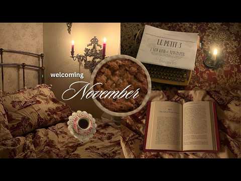 Видео: Привет, ноябрь 🍂 (день библиотеки, идеи для нарядов и выпечка яблочного пирога)