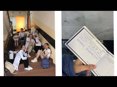 Видео: VLOG: Сессия в меде| 1 курс педиатрии