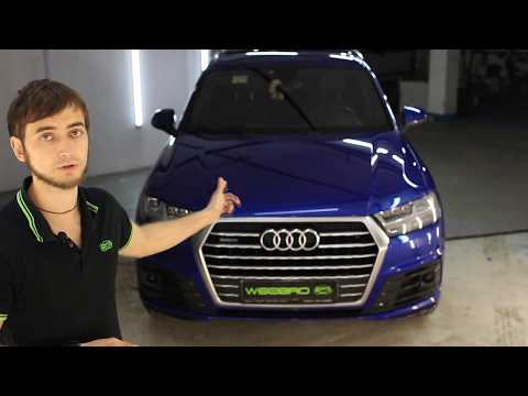 Видео: Как наклеить пленку Clearplex? Работаем с Audi Q7. часть первая.