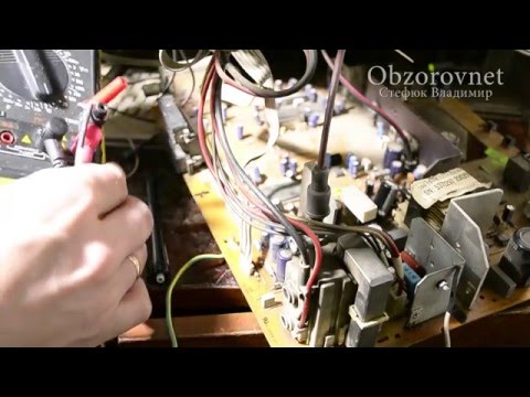 Видео: Шасси Vestel 11AK30A4A срабатывает защита