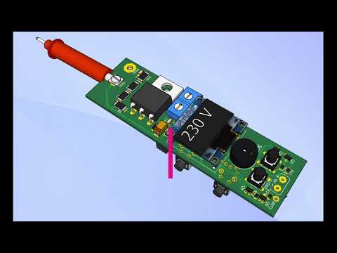 Видео: Пробник электрика с OLED дисплеем SSD1306