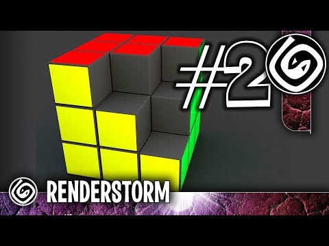 Видео: Кубик Рубика. Часть 2. Моделирование и текстурирование (Урок по 3ds Max для новичков)
