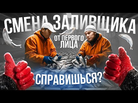 Видео: ХОЧЕШЬ РАБОТАТЬ В МОРЕ ? Посмотри это видео ! Работа заливщика от 1-го лица 