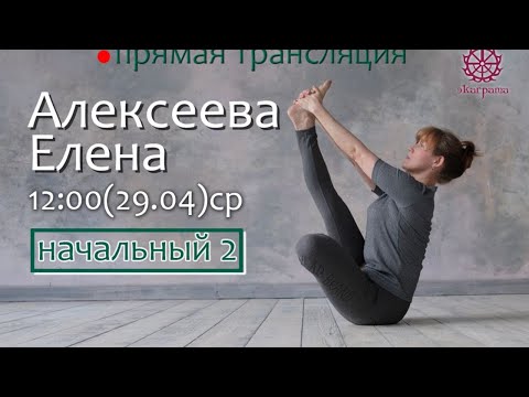 Видео: Йога по методу Айенгара - онлайн урок с Алексеевой Еленой