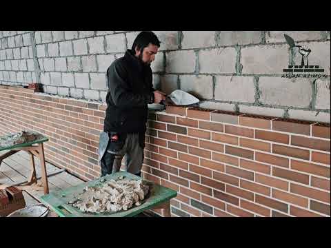 Видео: Вольный Каменщик А.А.А-кладка кирпича браер на белый раствор