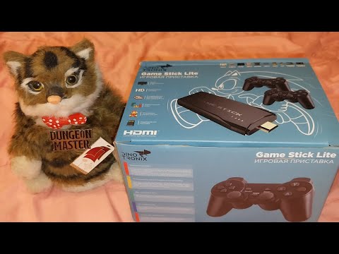 Видео: Dinotronix game stick lite обзор