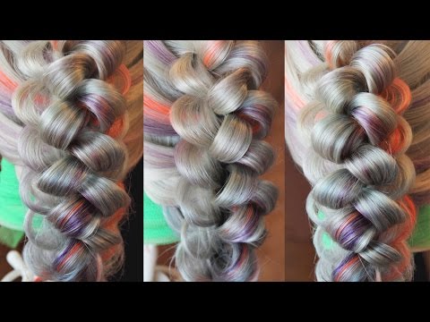 Видео: 3D коса | Авторские причёски | Лена Роговая | Hairstyles by REM | Copyright © #hairstyles