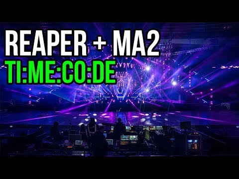 Видео: Использование REAPER с MA2: простота таймкода