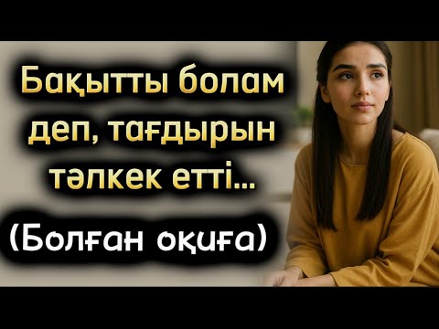 Видео: Бақытты болам деп тағдырын тәлк етті