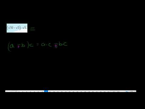 Видео: 5 (корень 32 -  корень 2)*корень 2