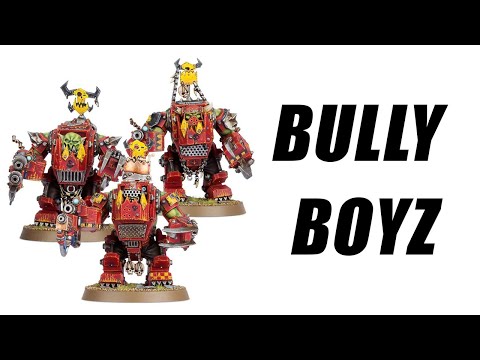 Видео: Bully Boyz детачмент. Анализ кодекса Orks 10th