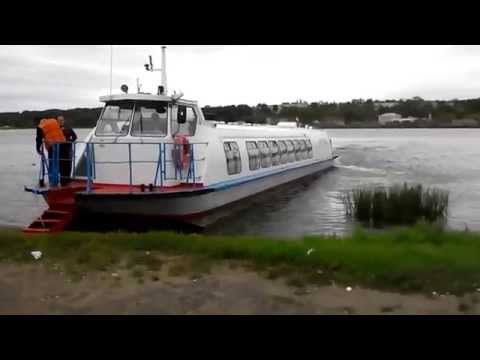Видео: Из Кинешмы в Кострому 19 августа стартовало пассажирское судно «Луч»