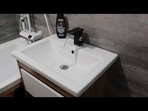 Видео: Смеситель для раковины с Алиэкспресс. Обзор.