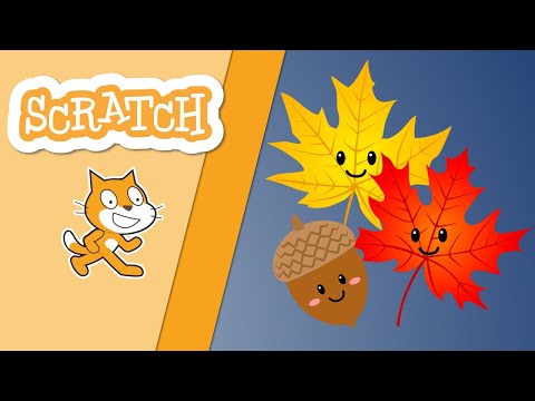 Видео: Олівець Scratch | Малюємо осіннє листя