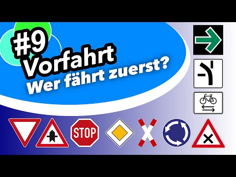 Видео: # 9 Право проезда - Правила преимущественного проезда - Пункт автошколы