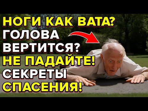 Видео: ШОК Почему ноги подкашиваются и голова кружится 5 смертельных причин у пожилых!