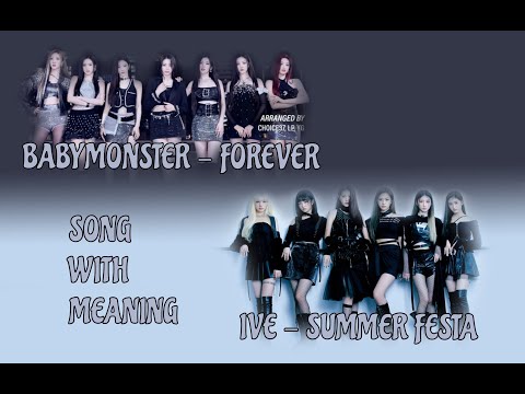 Видео: Реакция на BABYMONSTER - FOREVER, IVE - SUMMER FESTA | Реакция на русском языке | Песни со смыслом