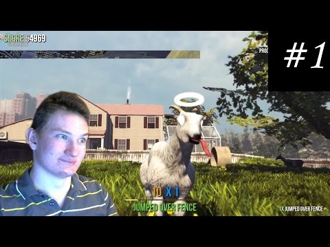 Видео: ЧТО ТЫ ТАКОЕ ► Goat Simulator #1