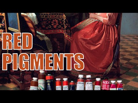 Видео: Красные масляные пигменты старых мастеров: исторические и современные безопасные заменители