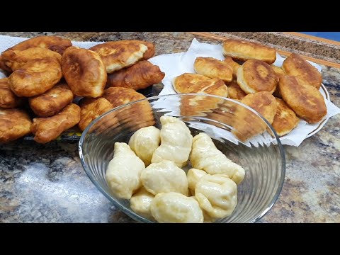 Видео: Универсальное тесто для жареных пирожков и  вареников на пару👍
