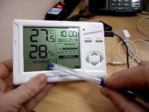 Видео: Термогигрометр "Фармацевт". Назначение. Возможности.