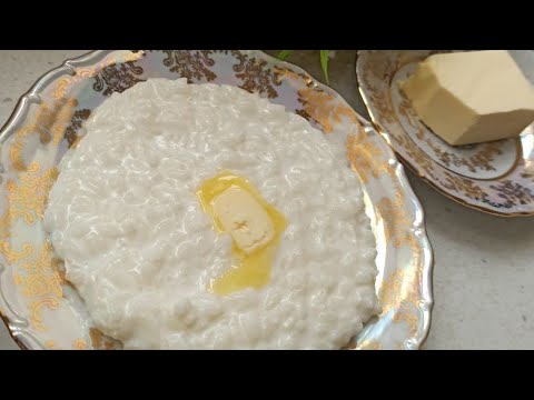 Видео: Каша Рисовая на молоке /Как вкусно приготовить молочную - рисовую   кашу/Ширгуруч тайёрлаш 🍚👍🏻