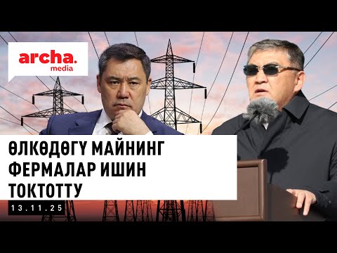 Видео: Кымбатчылык, светтин өчүшү боюнча Ташиев тапшырмаларды берди