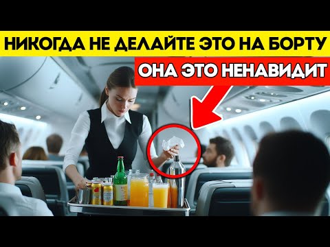 Видео: 17 Вещей, Которые Стюардессы Тайно Ненавидят (И Хотели Бы, Чтобы Пассажиры Знали Об Этом)
