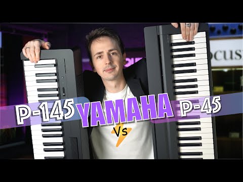 Видео: 🎹 YAMAHA P-145 VS YAMAHA P-45 | СРАВНЕНИЕ, ОБЗОР