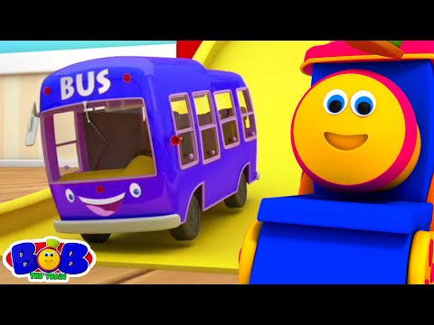 Видео: Колеса на автобусе, уличные транспортные средства + более учусь видео для детей