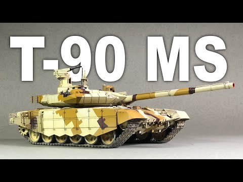 Видео: Т-90 МС, Звезда, 1:35, Building and Painting