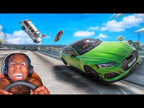 Видео: Audi rs5 Смешные моменты 🤣 - [BeamNG.Drive]