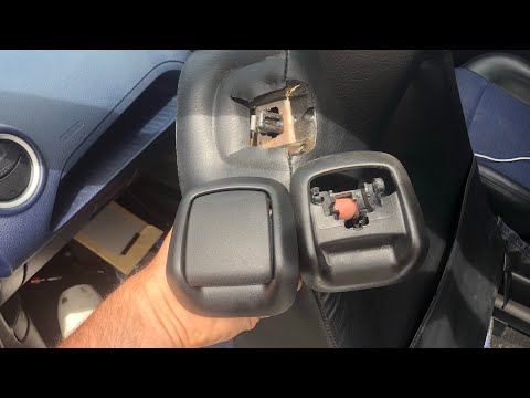 Видео: Как заменить ручку наклона сиденья на Ford Fiesta MK6