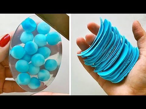 Видео: Асмр мыло резки | Удовлетворительное видео [ASMR] #34