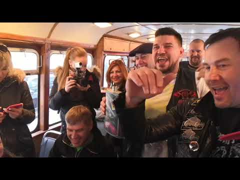 Видео: Александр Бормотов. "Матерные частушки". Трамвайный драйв в Питере, 2018